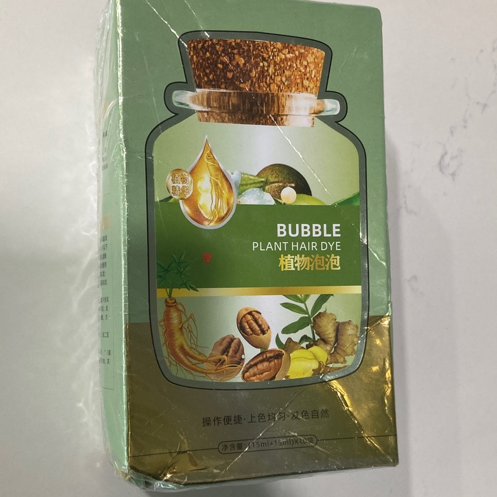 Bubble Plant Hair Dye - Dark Brown - Picture 2 of 2